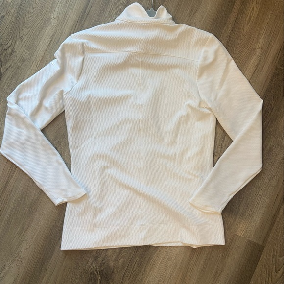 Nike Women's White Full-Zip Top - Picture 5 of 5